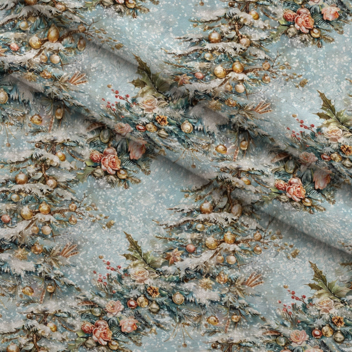Snowbird Post Pattern 3 Minky Fabric