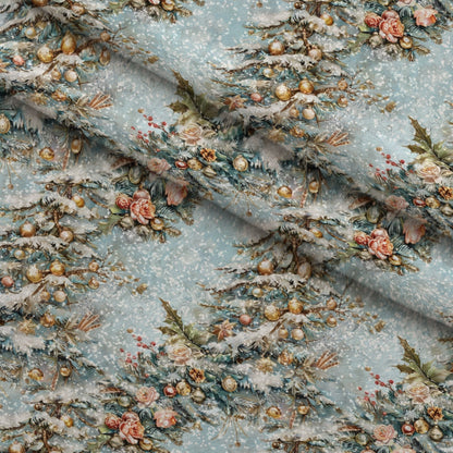 Snowbird Post Pattern 3 Minky Fabric
