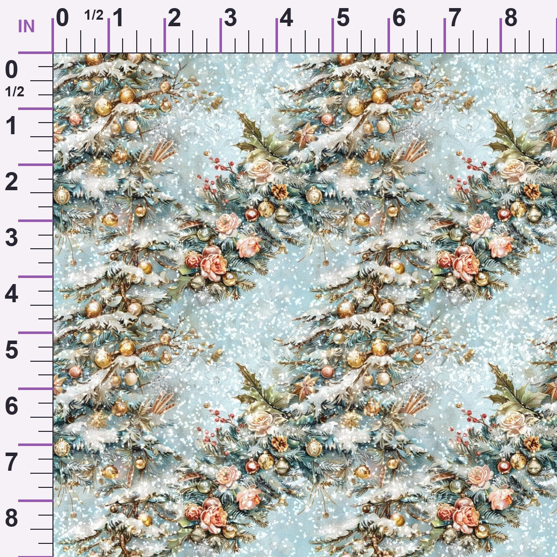 Snowbird Post Pattern 3 Minky Fabric