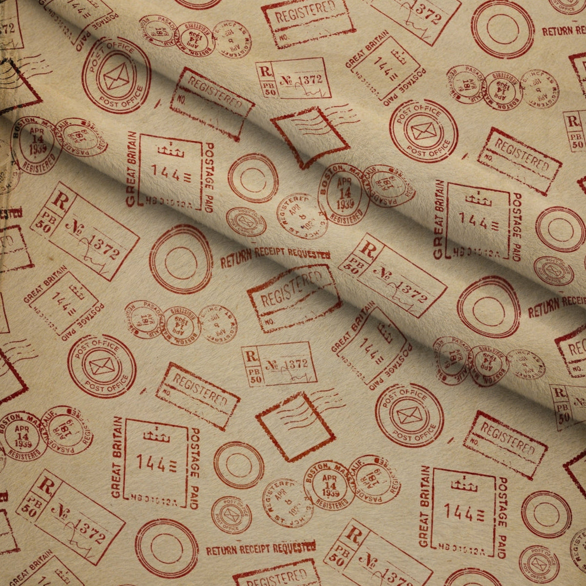 Snowbird Post Pattern 6 Minky Fabric