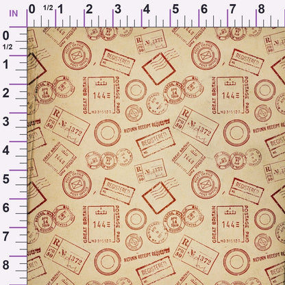 Snowbird Post Pattern 6 Minky Fabric