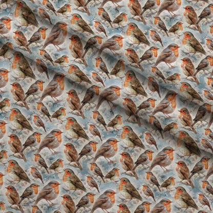 Snowbird Post Pattern 8 Minky Fabric
