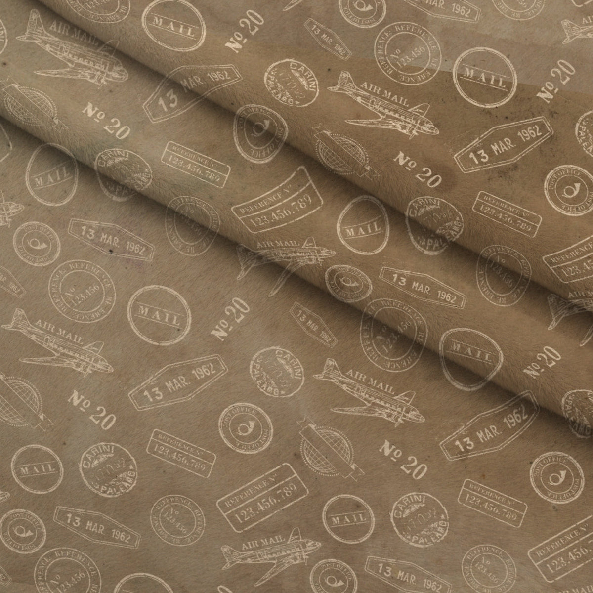 Snowbird Post Pattern 9 Minky Fabric