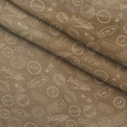 Snowbird Post Pattern 9 Minky Fabric