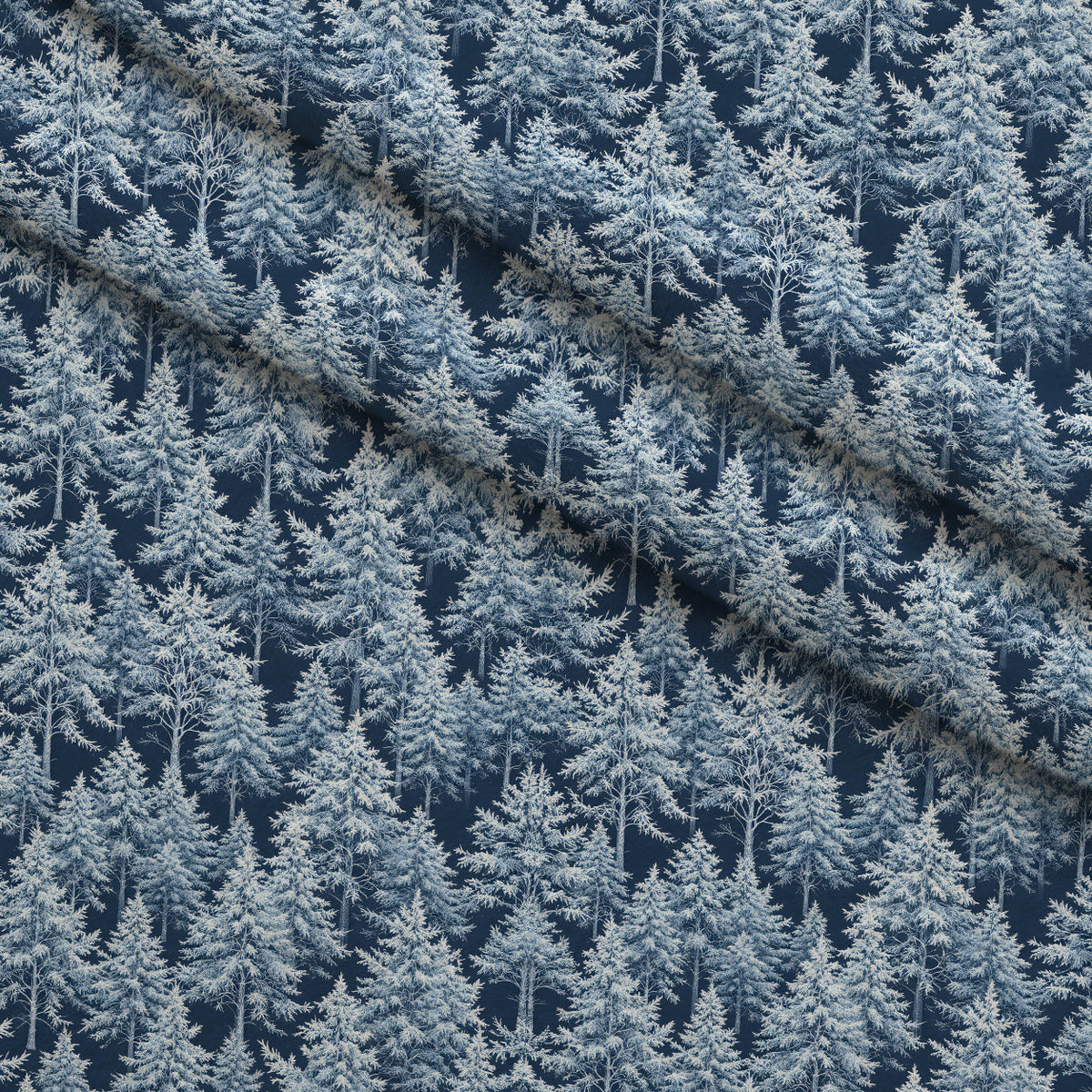 Snowy Pines Pattern 10 Minky Fabric
