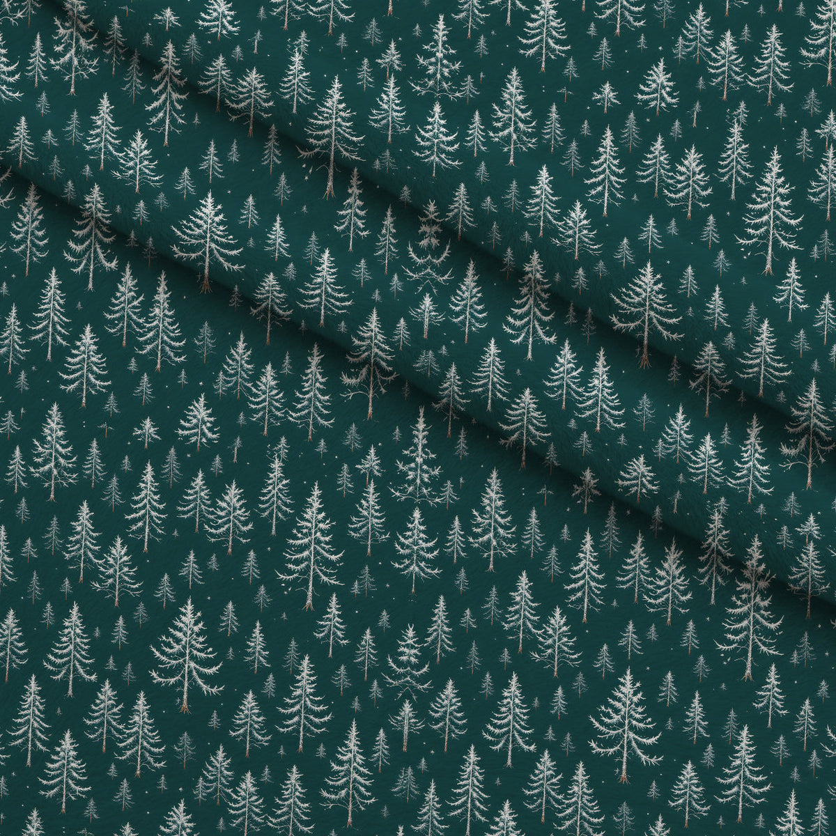 Snowy Pines Pattern 5 Minky Fabric