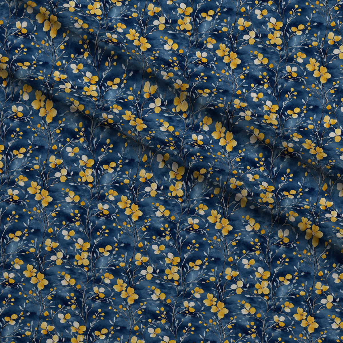 Songbird Branches Pattern 1 Minky Fabric