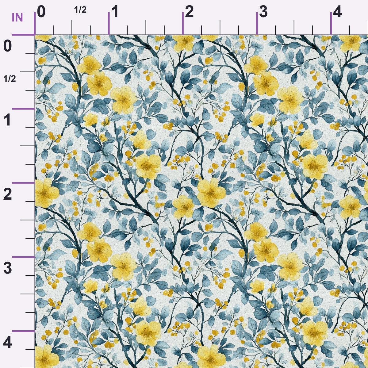 Songbird Branches Pattern 2 Minky Fabric