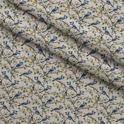 Songbird Branches Pattern 3 Minky Fabric