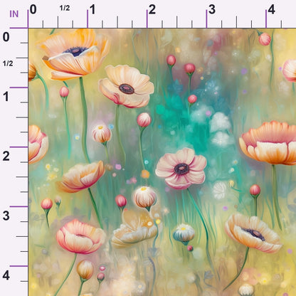 Songbird Daydream Pattern 2 Minky Fabric