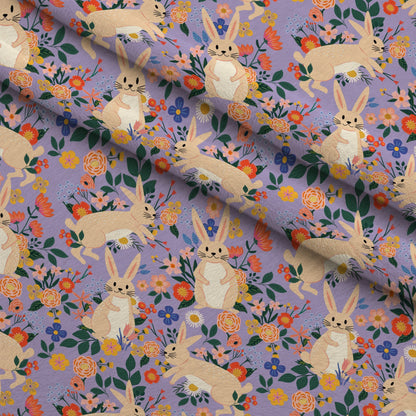 Songbird Meadow Pattern 1 Minky Fabric