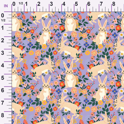 Songbird Meadow Pattern 1 Minky Fabric