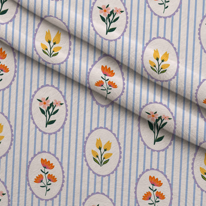 Songbird Meadow Pattern 10 Minky Fabric