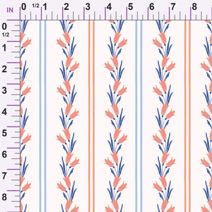 Songbird Meadow Pattern 2 Minky Fabric