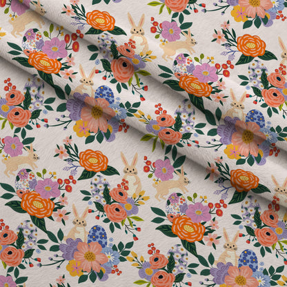 Songbird Meadow Pattern 6 Minky Fabric