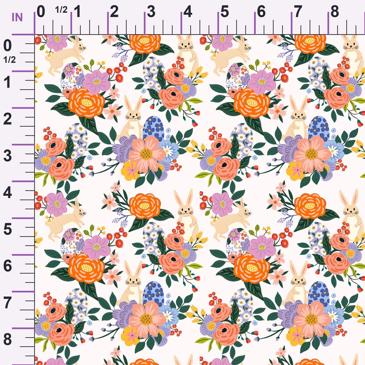 Songbird Meadow Pattern 6 Minky Fabric