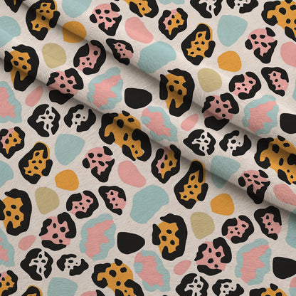 Sorbet Cheetah Spots Pattern 11 Minky Fabric