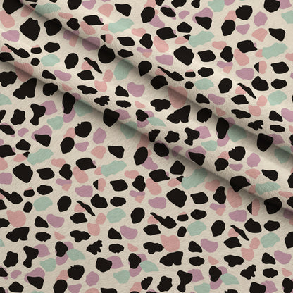 Sorbet Cheetah Spots Pattern 18 Minky Fabric