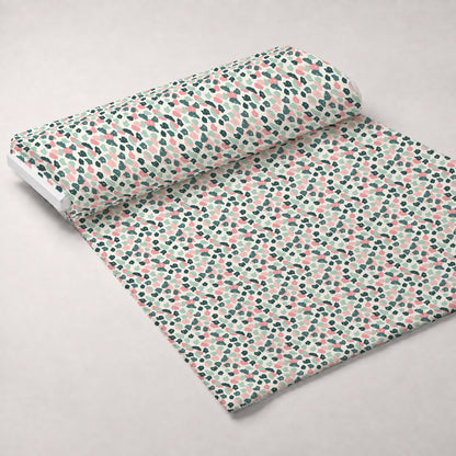 Sorbet Cheetah Spots Pattern 3 Minky Fabric