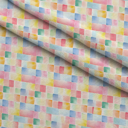 Sorbet Squares Pattern 12 Minky Fabric