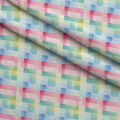 Sorbet Squares Pattern 3 Minky Fabric