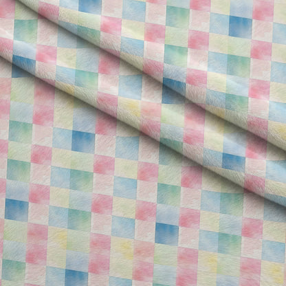 Sorbet Squares Pattern 5 Minky Fabric