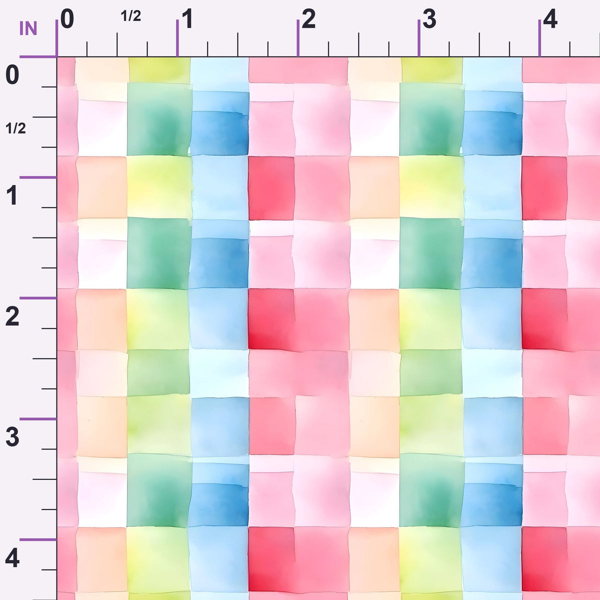 Sorbet Squares Pattern 8 Minky Fabric