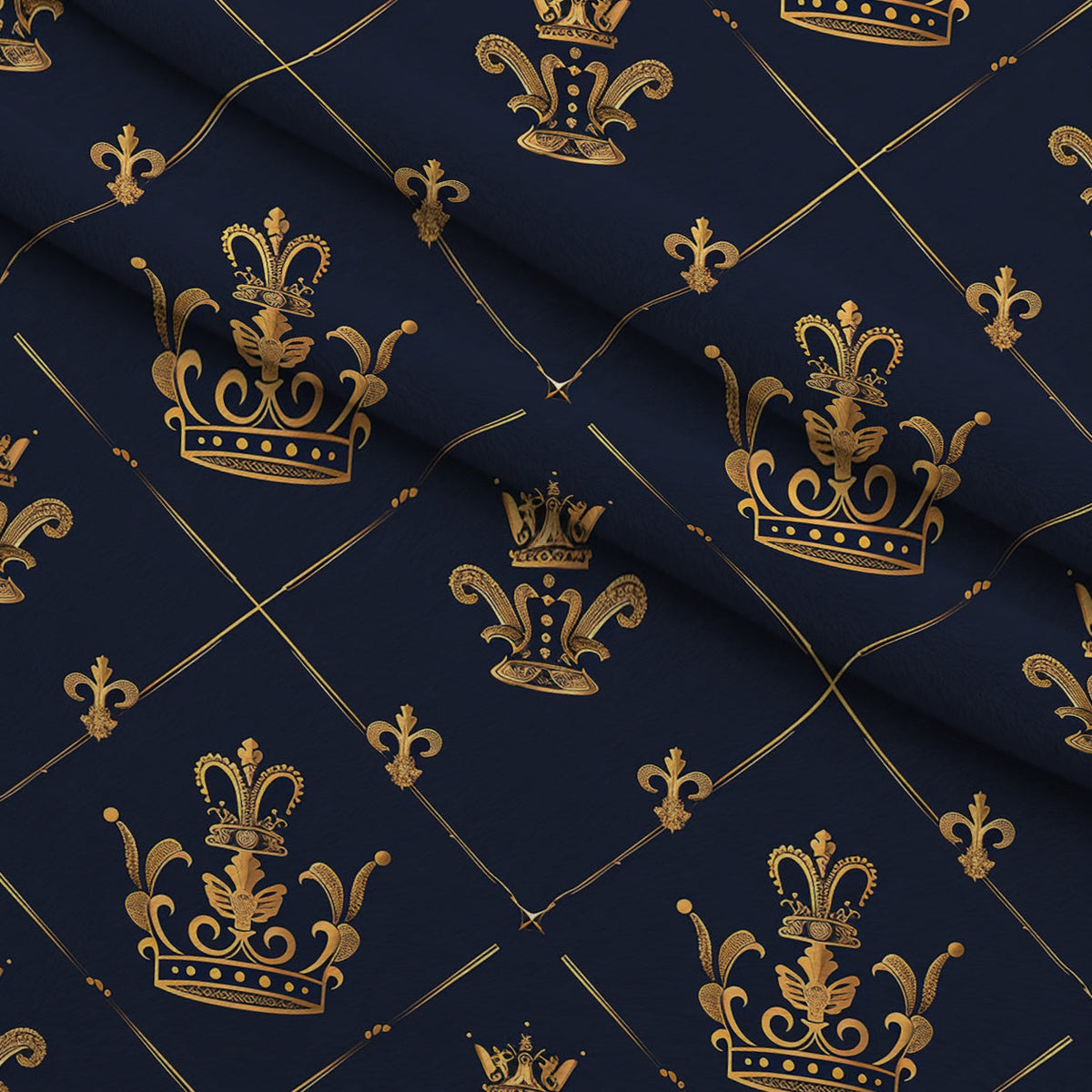 Sovereign Gold Pattern 10 Minky Fabric