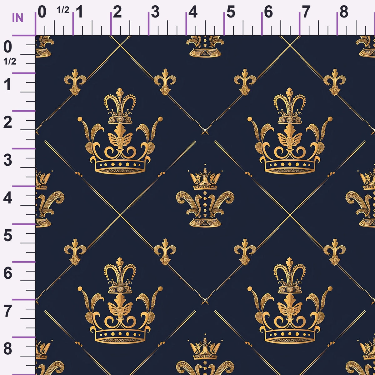 Sovereign Gold Pattern 10 Minky Fabric
