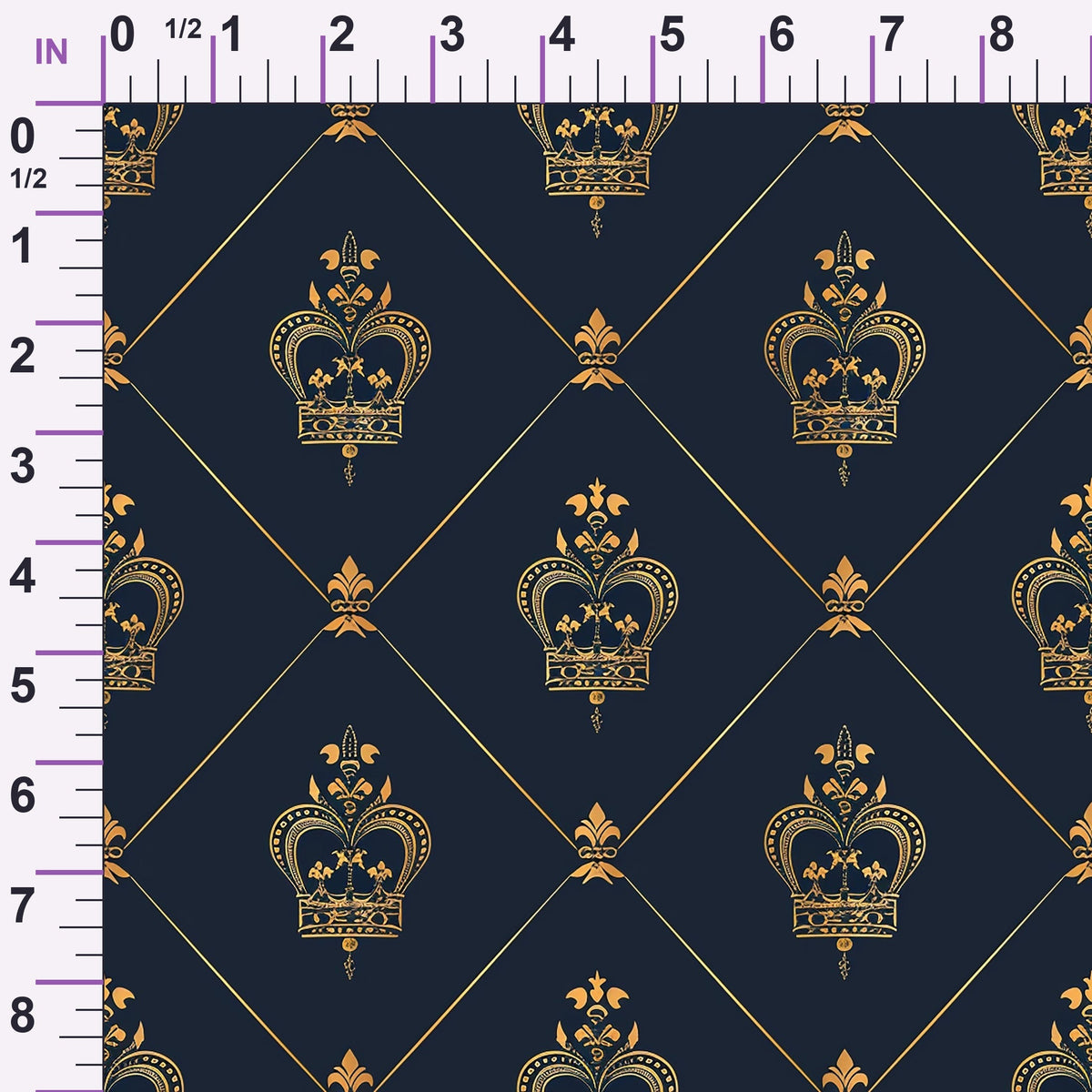 Sovereign Gold Pattern 2 Minky Fabric