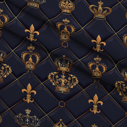 Sovereign Gold Pattern 3 Minky Fabric