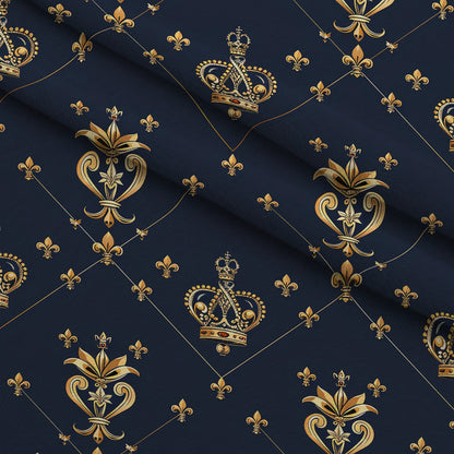 Sovereign Gold Pattern 4 Minky Fabric