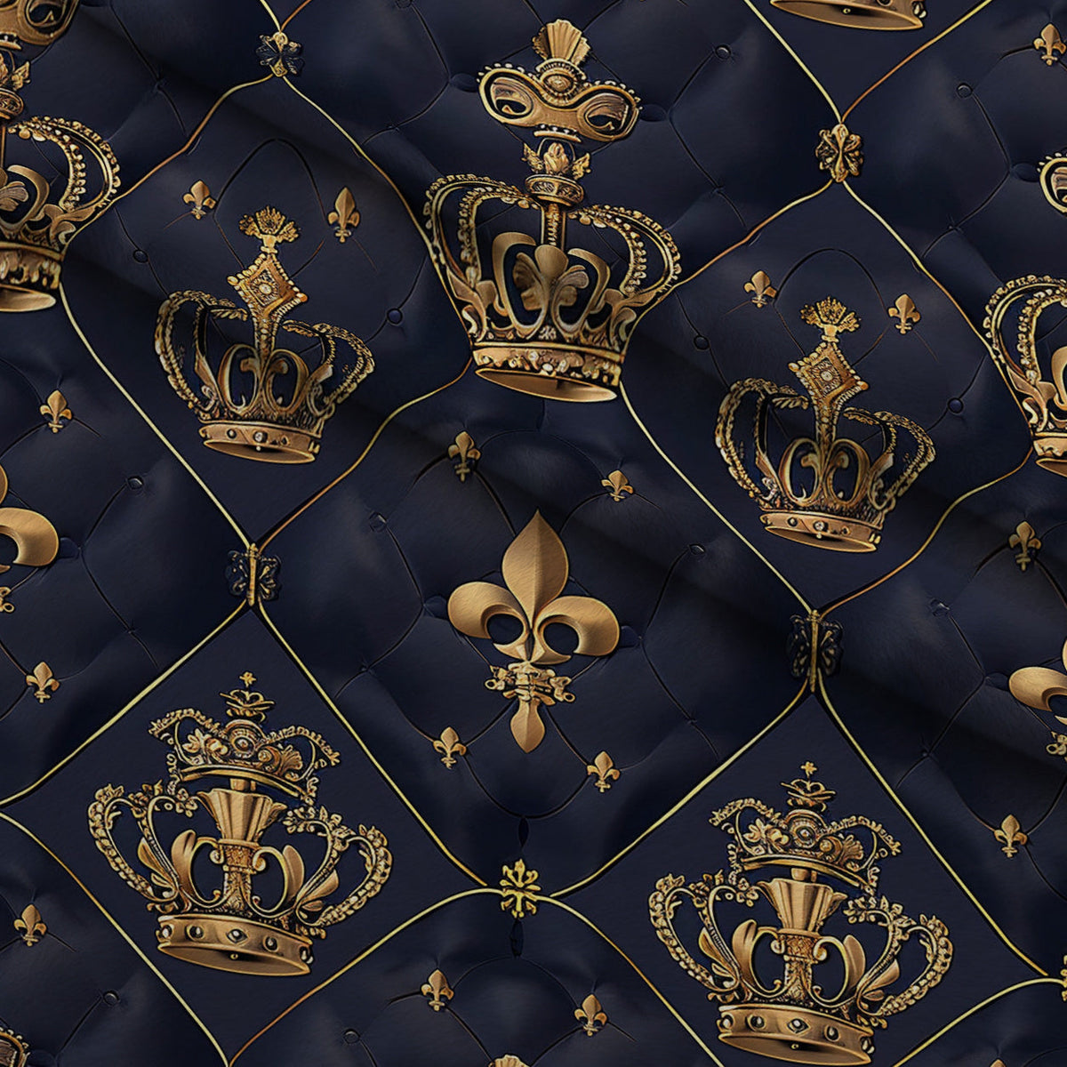 Sovereign Gold Pattern 5 Minky Fabric