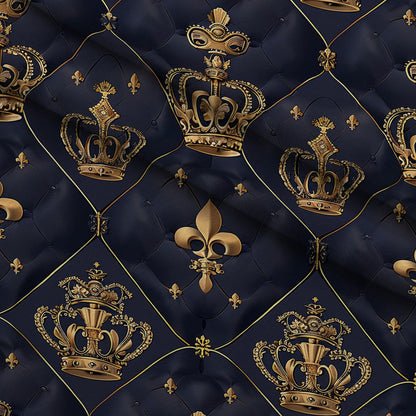 Sovereign Gold Pattern 5 Minky Fabric