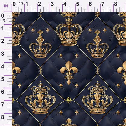 Sovereign Gold Pattern 5 Minky Fabric