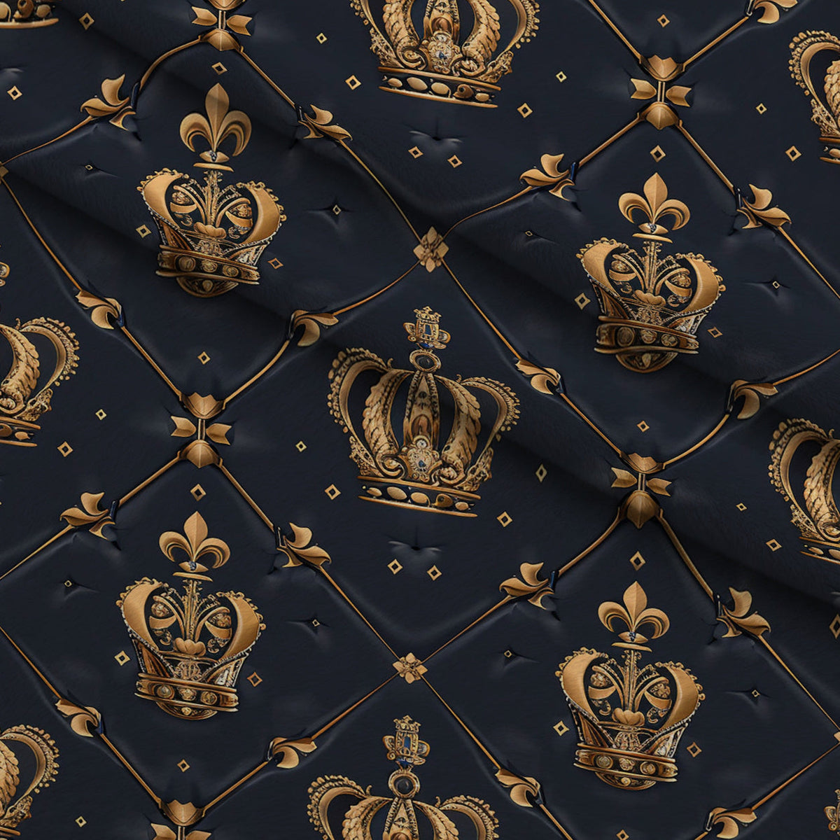 Sovereign Gold Pattern 6 Minky Fabric