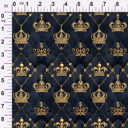 Sovereign Gold Pattern 7 Minky Fabric