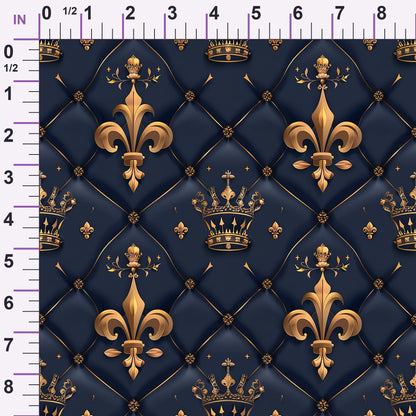 Sovereign Gold Pattern 8 Minky Fabric