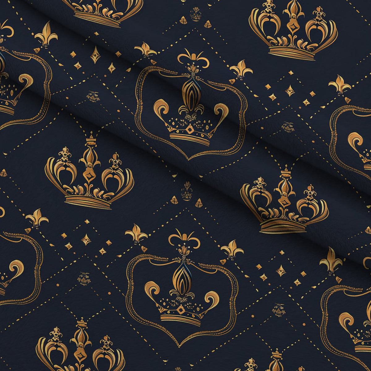 Sovereign Gold Pattern 9 Minky Fabric