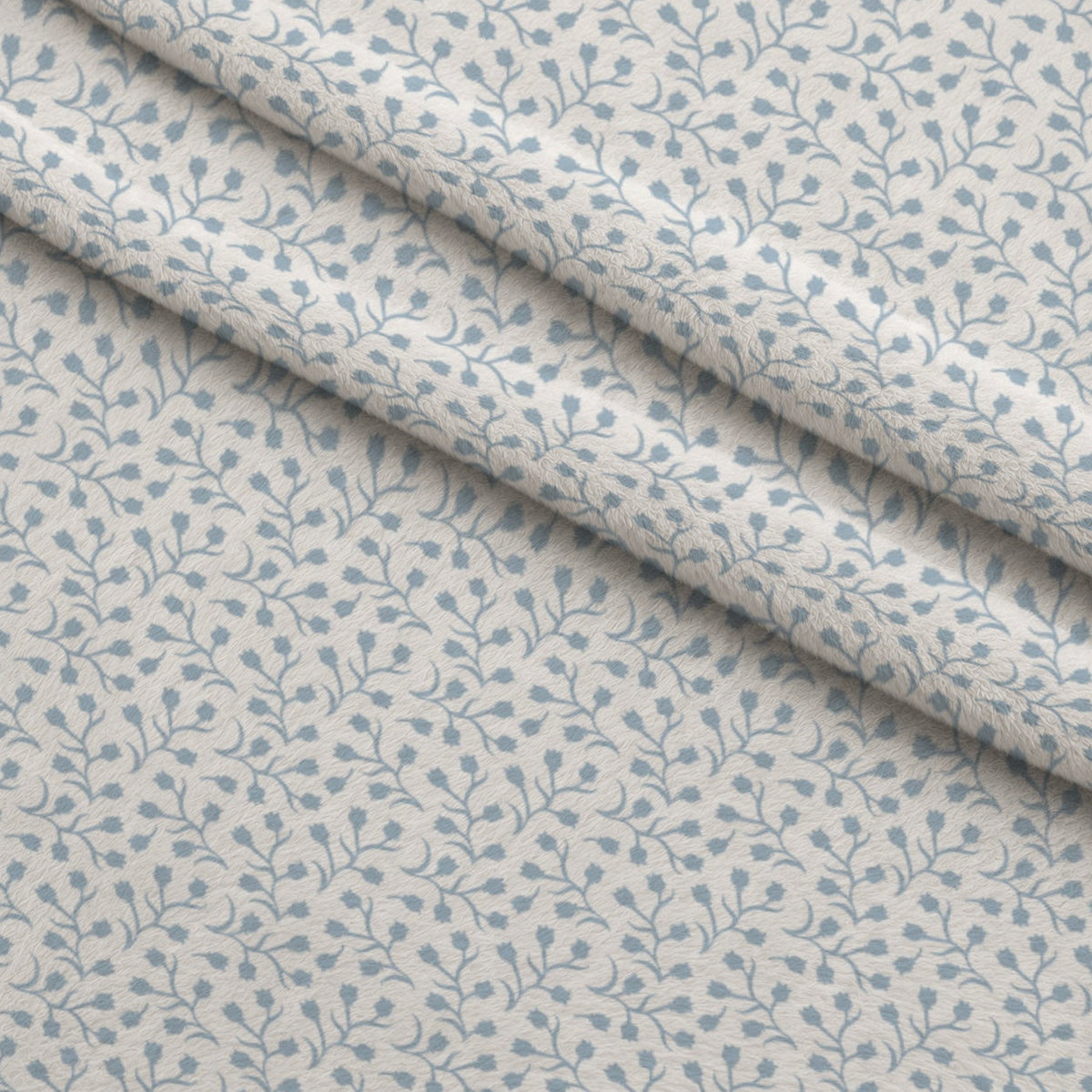 Spindle Ditsy Flowers Minky Fabric