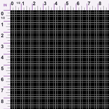 Spooky Plaids Pattern 14 Minky Fabric