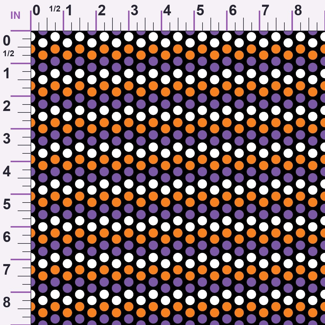Spooky Plaids Pattern 15 Minky Fabric