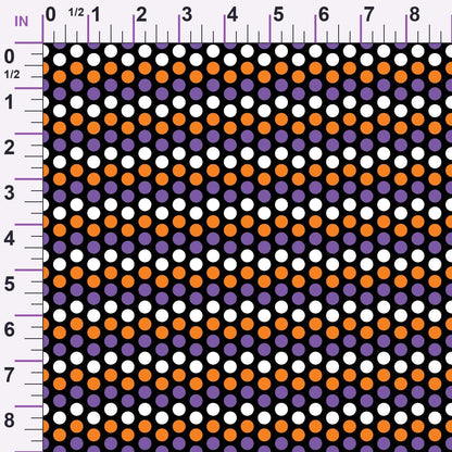 Spooky Plaids Pattern 15 Minky Fabric