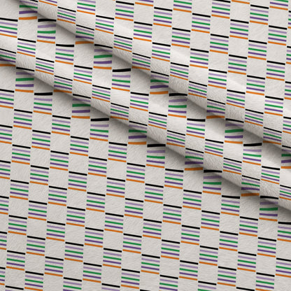 Spooky Plaids Pattern 2 Minky Fabric
