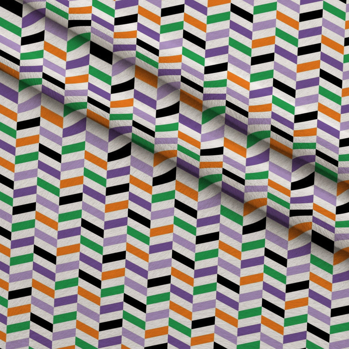 Spooky Plaids Pattern 20 Minky Fabric