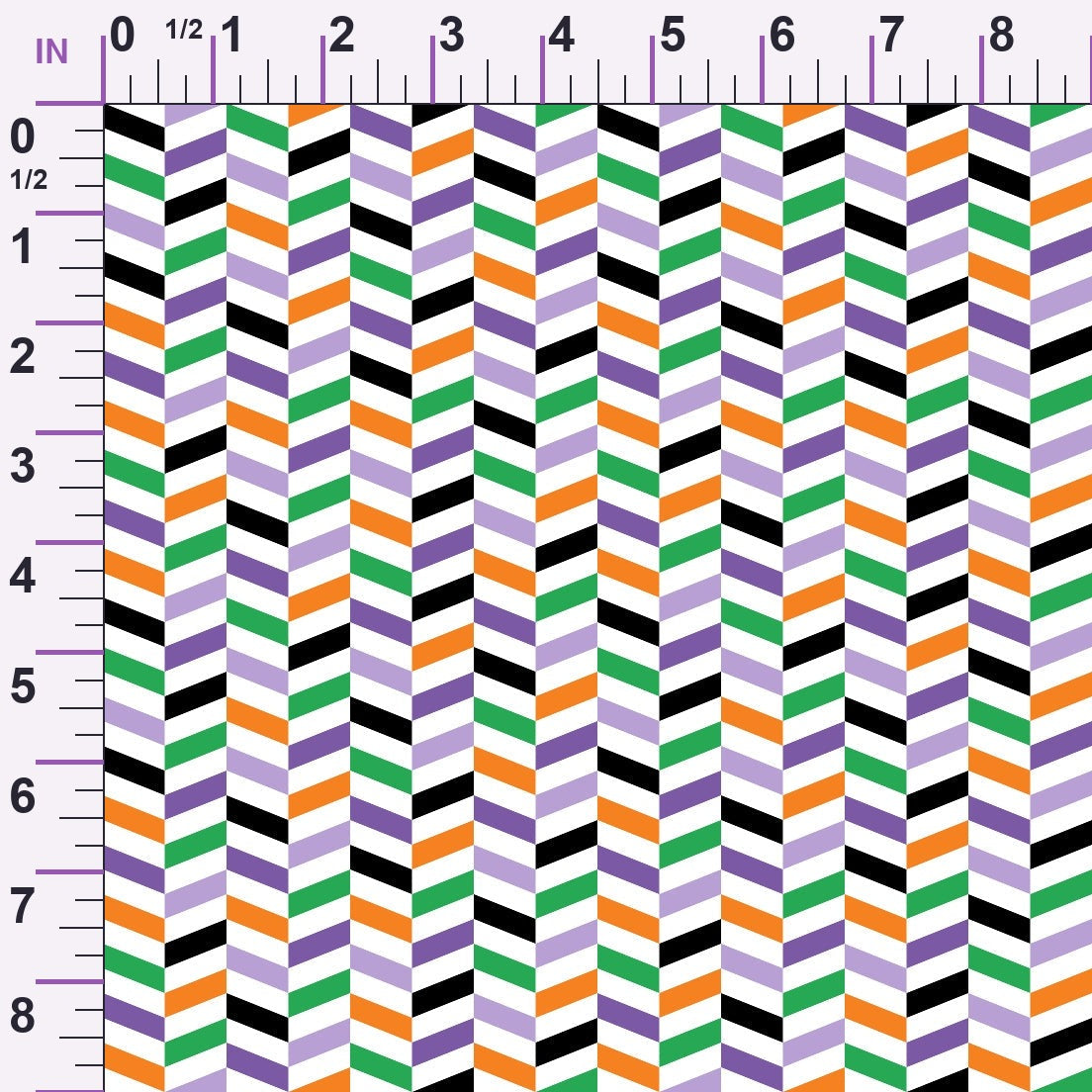 Spooky Plaids Pattern 20 Minky Fabric