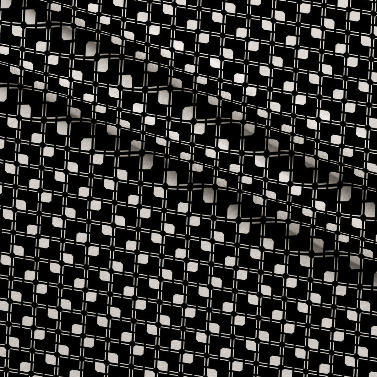 Spooky Plaids Pattern 3 Minky Fabric
