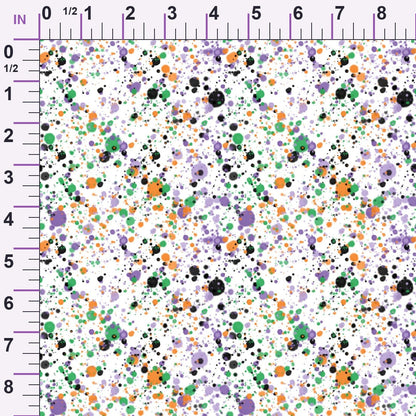 Spooky Plaids Pattern 8 Minky Fabric