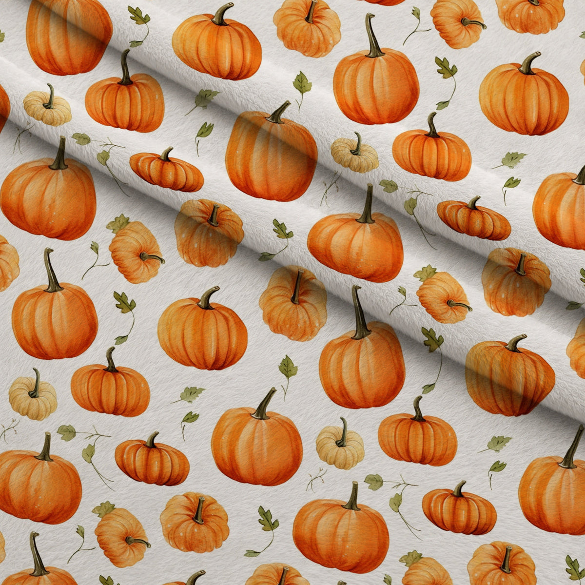 Spooky Pumpkin Patch Pattern 1 Minky Fabric