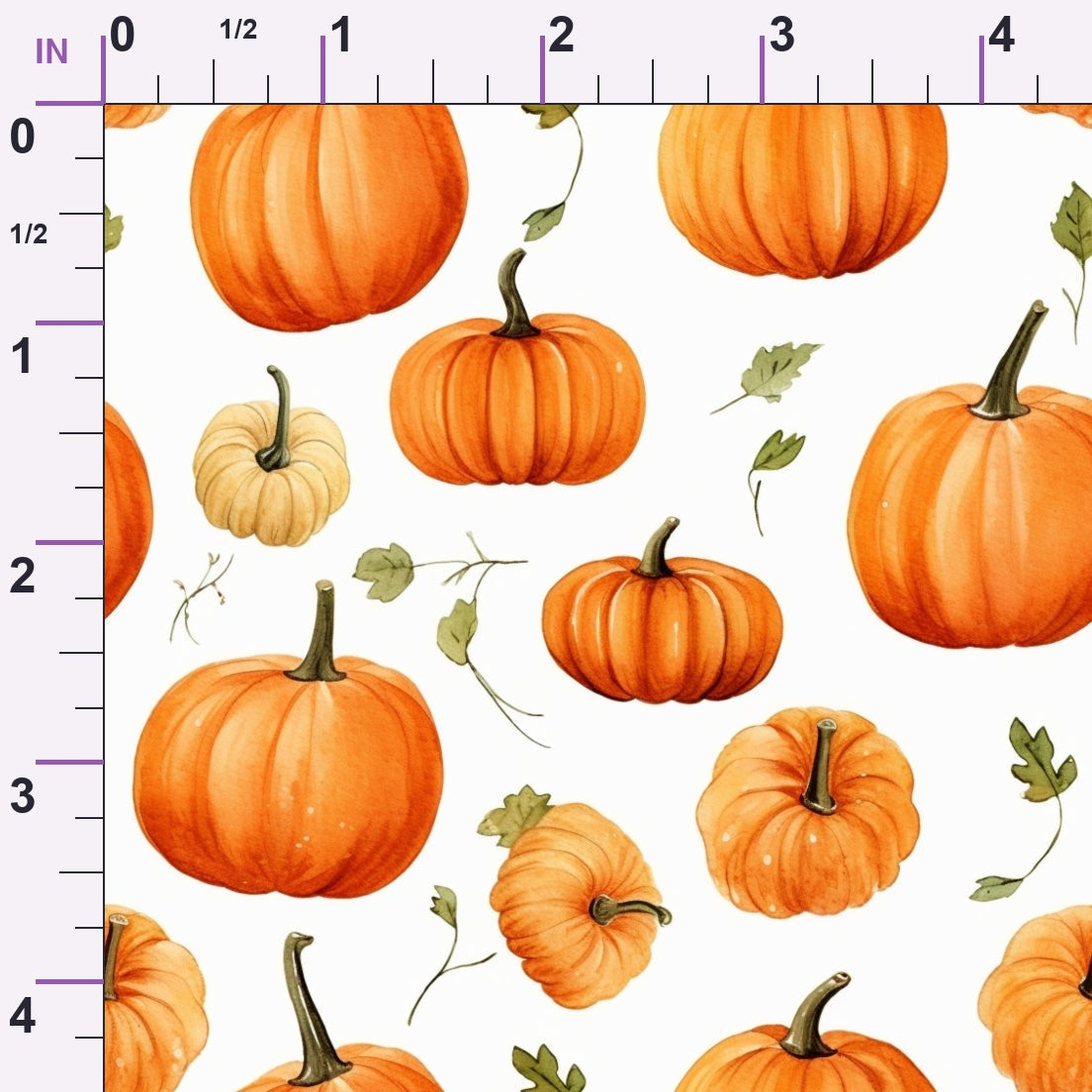 Spooky Pumpkin Patch Pattern 1 Minky Fabric